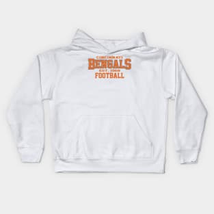 Vintage CCNT Bengals Football Kids Hoodie